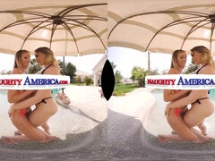4th of July 4some VR - Big tits