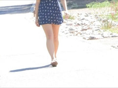 Anal, Acercamiento, Penetracion con dedos, Abierta, Masturbación, Orgasmo, Público, Solo