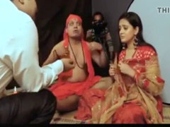 ultra-cute and shy Indian dame enjoying with indian baba