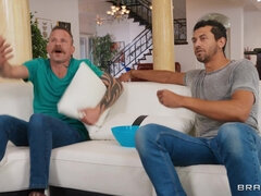 Negro, Mamada, Engañando, Madres para coger, Coño, Afeitado, Trio, Tetas