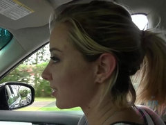 ビーチ, ブロンド, 彼女, オマンコ, シャワー, ガリガリ, スカート, オッパイの