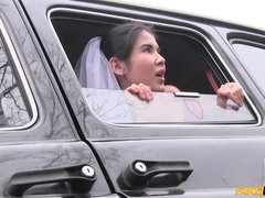 結婚, チェコ, ラティーナ, パーティ, オマンコ, ストッキング, ティーン, オッパイの