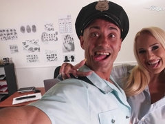 Chica, Entre bastidores, Culo grande, Tetas grandes, Rubia, Tetona, Checa, Peludo