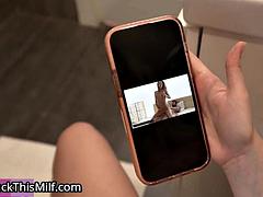 Tussi, Grosse titten, Blasen, Spermaladung, Spassig, Handjob, Milf, Titten