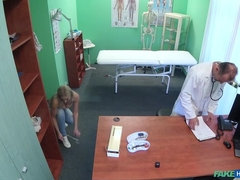 Leie, Arzt, Lecken, Krankenschwester, Muschi, Schlucken, Uniform, Spanner