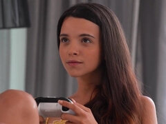 Nana, Brunette brune, Femelle, Fétiche, Orgasme, Culottes ou slips, Petite femme, Pov