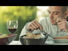 Jeans, Küssen, Lesbisch, Nippel, Im freien, Höschen, Muschi, Flotter dreier