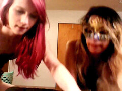 Sperma shot, Dubbele penetratie, Indisch, Masker, Klein, Tiener, Trio, Tieten likken