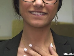 Arabisch, Grosser arsch, Grosse titten, Braunhaarige, Nahaufnahme, Brille, Hd, Riesig