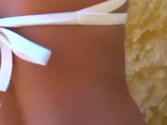 Beach Sunset Amateur MILF Blowjob