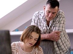 Grosser schwanz, Blasen, Hd, Muschi, Rasiert, Student, Ablutschen, Jungendliche (18+)