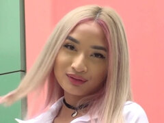 18 ans, Asiatique, Homme nu et filles habillées, Collège université, Queue, Léchez, Collant, Jarretelles