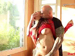 Asiatisch, Piercing, Sklave