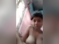素人, チン, 女, インド人, 天然, 一人, ティーン, ウェブカメラ