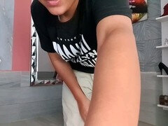 Just a clip... until her hands started exploring