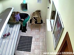 素人, 毛深い, オマンコ, 現実, 日光浴室, 一人, スパイ, ウェブカメラ
