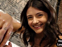 Tetas grandes, Corridas faciales, Pajear, Verga enorme, Masturbación, Aceite, Pequeña, Pov