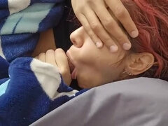 18 años, Tetas grandes, Mamada, Hermano, Semen en la boca, Latina, Hermanas, Tragarse