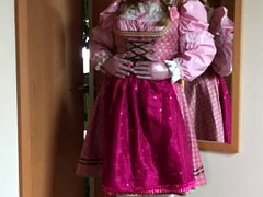 Sadomasochismus, Windel, Latex, Masturbation, Reif, Transfrau, Solo, Titten