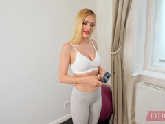 Leie, Blondine, Sporthalle, Hd, Latina, Pov, Spanisch, Student