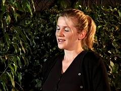 Young blonde floozie is not against spreading her legs for the hard pole of her tutor