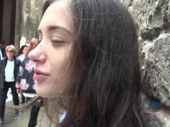 Amateur, Brunette brune, Pieds, Petite amie, Piercing, Chatte, Dénudage, Nénés