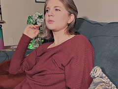 Amateur, Rubia, Mamada, Engañando, Ébano, Pajear, Pov, Chupando