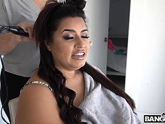 Wohlbeleibte schöne frauen, Hinter den kulissen, Grosser arsch, Grosse titten, Schmutzig, Hardcore, Interrassisch, Milf