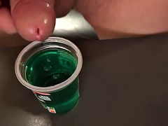 Enthousiasteling, Grote lul, Europees, Eten, Homo, Handbeurt, Masturbatie, Alleen