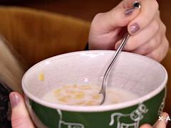 Amateur, Chica, Mamada, Búlgaro, Checa