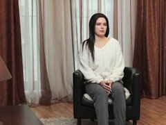 18 ans, Brunette brune, Doigter, Petite amie, Hd, Orgasme, Russe, Solo