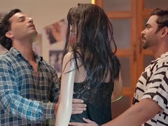 Enthousiasteling, Kont, Gek, Emo jongen, Indisch, Gezichtspunt, Kut duiken, Tieten likken