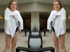 Negro, Abuelita, Público, Traje de baño