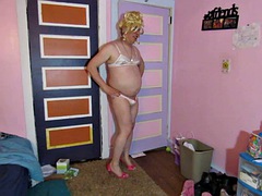 Leie, Crossdresser, Schwul, Lingerie, Reif, Höschen, Penis, Solo