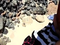 Plage, Blonde, Cocu, Français, Hard, De plein air