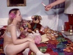Leie, Grosser schwanz, Blasen, Behaart, Natürlichen titten, Zopf, Jungendliche (18+), Vintage
