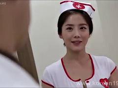 素人, アジア人, 韓国人, 看護婦