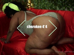 Gorda, Culo grande, Mamada, Morena, Polla, Ébano