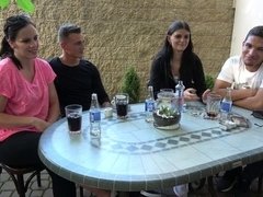 Mamada, Morena, Checa, Pajear, Pov, Adolescente, Tetas, Intercambio de esposas