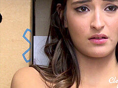 Brunette thin warm nubile Negotiates With Cop For A Release- Emily Willis