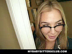 Blonde, hardcore, childminder
