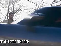 Digitalplayground - Anna Claire clouds gets reminded of the older times as she gets pounded in public by Small Hands