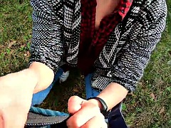 Amateur, Corridas, Primera ves, Pajear, Al aire libre, Público, Tragarse, Adolescente