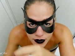 Enthousiasteling, Grote kont, Pijpbeurt, Braziliaans, Compilatie, Sperma in mond, Latijnse vrouw, Tiener