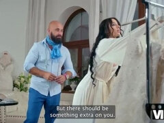 美女, 美人, 結婚, 浮気者, チン, ドレス, ストッキング, 結婚式