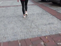 デカチン, 大学生, イく瞬間, チン, ドイツ人, 小柄, 公共, ティーン