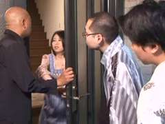 Asiatique, Groupe, Japonaise, Mature, Épouse