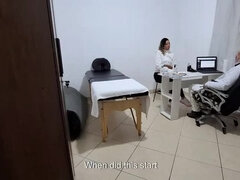 Anal, Médico, Examen, Despelote, Ginecologo, Hd, Madres para coger, Portugués