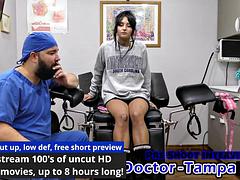 Éjaculation interne, Médecin, Femme dominatrice, Doigter, Hard, Pov, Adolescente, Nénés
