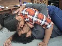Hot Mallu Wife Boobs Sucking Romance with Indian Husband - Desi Couple Fun